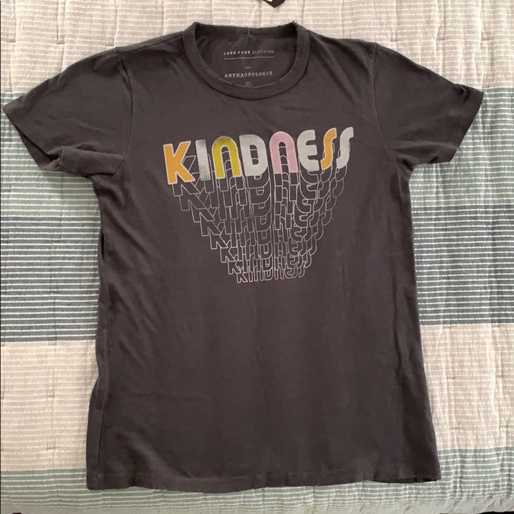 Gray Anthropologie Graphic Tshirt